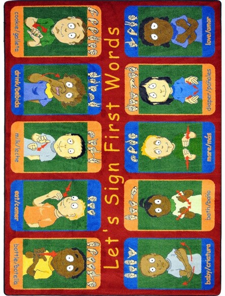 Joy Carpets Kid Essentials First Signs Multi